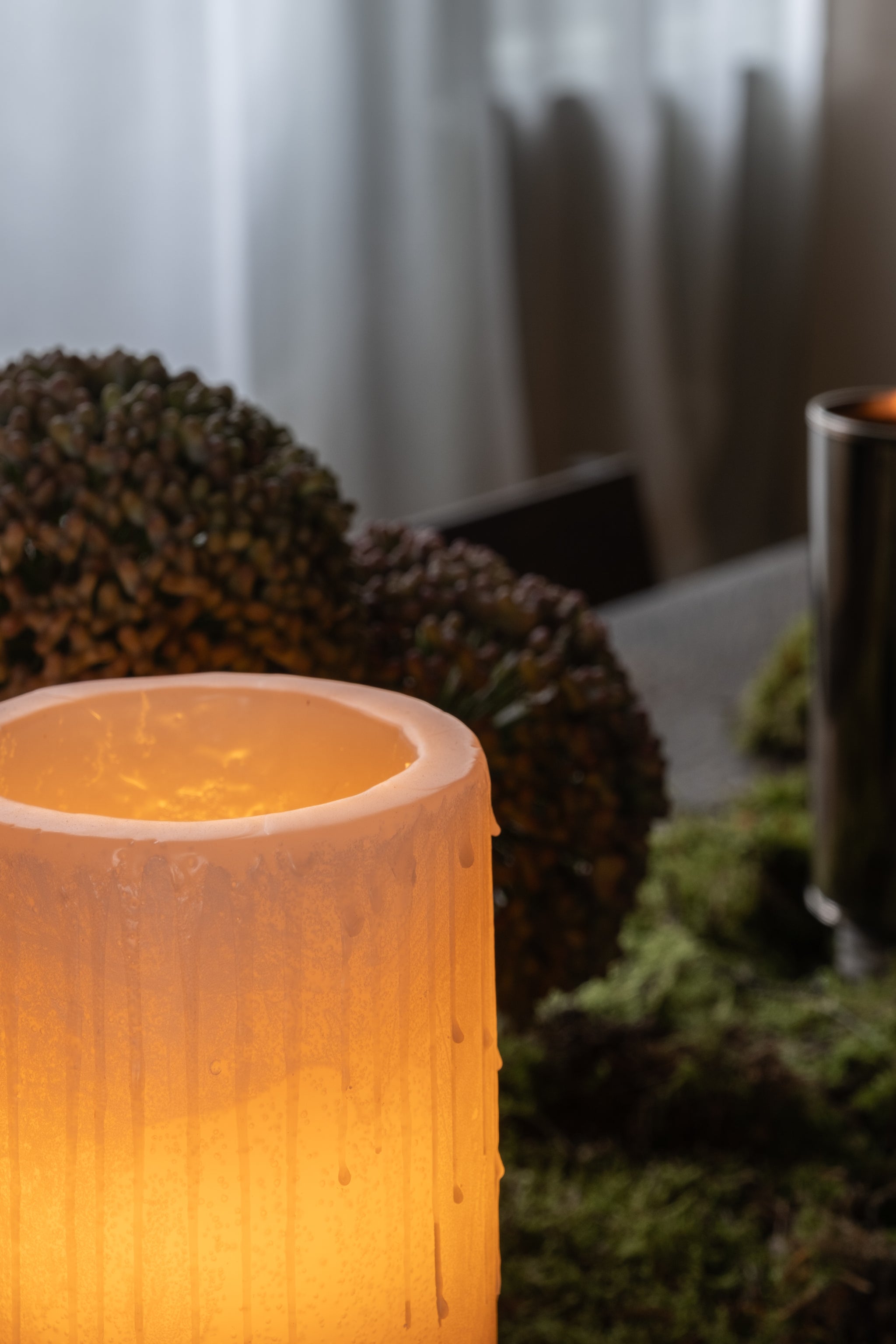 BELLEFEU AUF BATTERIE LEINEN WACHS - Authentage